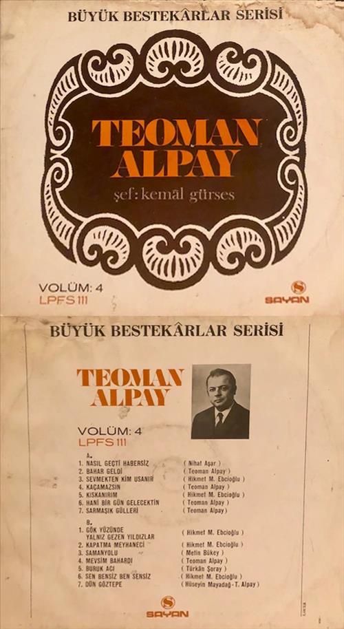 Teoman Alpay / Büyük Bestekarlar Serisi Volum: 4